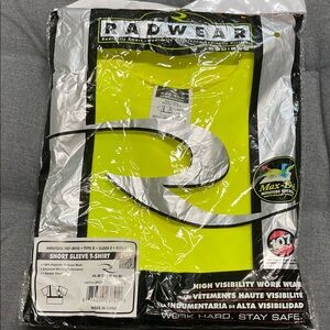 Men's Radwear High Visibility Short Sleeve T-Shirt - Neon Yellow